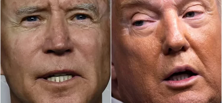 Joe Biden está por debajo de Donald Trump en sondeo ante las presidenciales