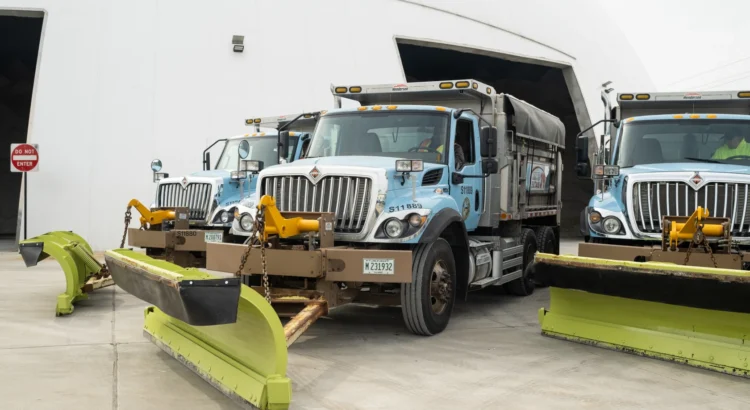 No, los camiones de sal de Chicago no se están utilizando para interferir con ICE